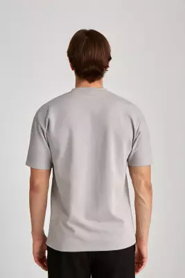 Erkek Oversize Baskısız Double Face Kalın - 9