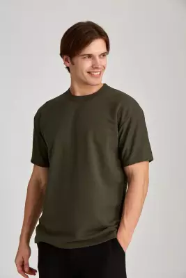 Erkek Oversize Baskısız Double Face Kalın - 14