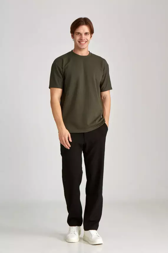 Erkek Oversize Baskısız Double Face Kalın - 17