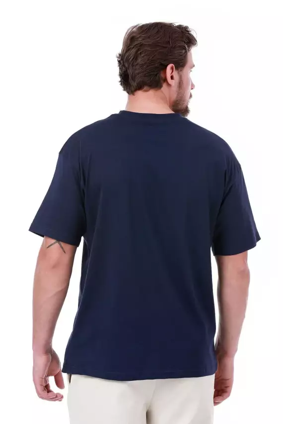 Erkek Oversize Gri T-Shirt - 2