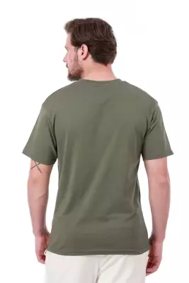 Erkek Oversize Gri T-Shirt - 12