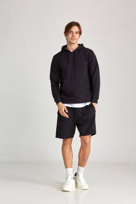 Erkek Oversize Hoodie Haki - 2