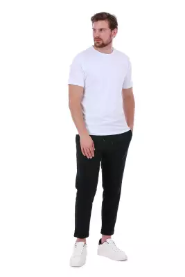 Erkek Slim Fit Lacivert T-Shirt - 3