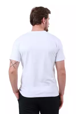 Erkek Slim Fit Lacivert T-Shirt - 2