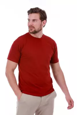 Erkek Slim Fit Lacivert T-Shirt - 5