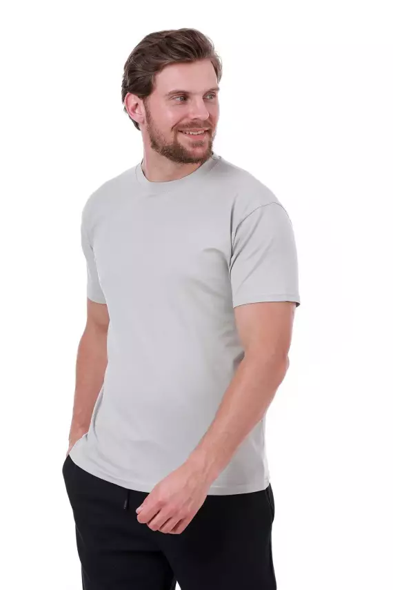 Erkek Slim Fit Lacivert T-Shirt - 15