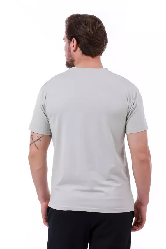 Erkek Slim Fit Lacivert T-Shirt - 17