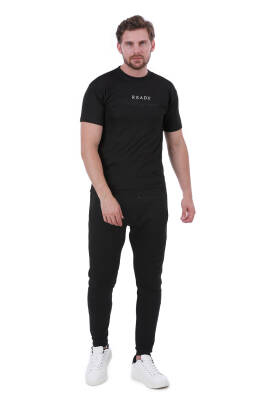 Erkek Slim Fit Ready Baskılı Siyah Renk T-shirt - WERRONİ