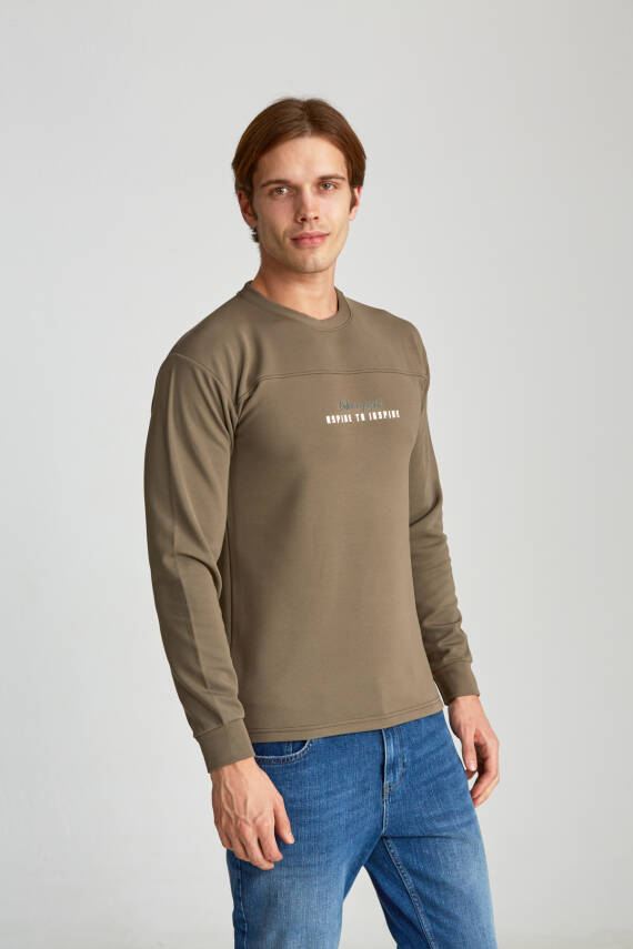 Erkek Slim Jakarlı Aspire To İnspire - 12