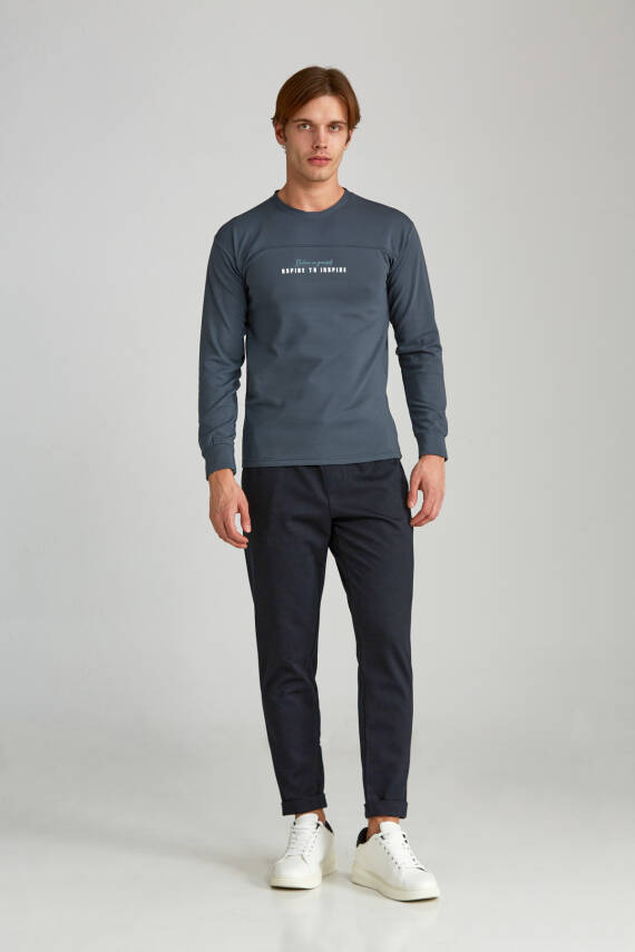 Erkek Slim Jakarlı Aspire To İnspire - 7