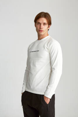 Erkek Slim Jakarlı Minimalizm Petrol - 4