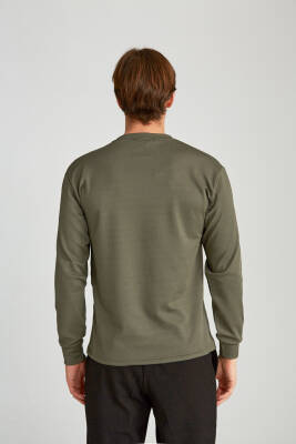 Erkek Slim Jakarlı Quick Life Füme - 6