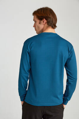 Erkek Slim Jakarlı Quick Life Füme - 3