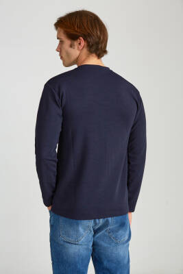 Erkek Slim Jakarlı Werroni Göğüs Arma Siyah - 11