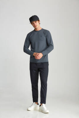 Erkek Slim Jakarlı Werroni Göğüs Arma Siyah - 6