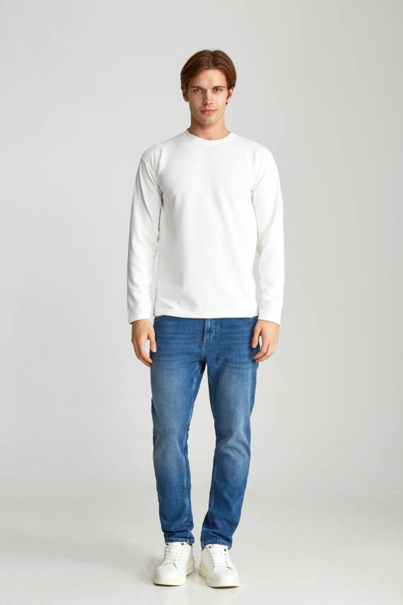 Erkek Slim Jakarlı Werroni Göğüs Arma Siyah - 3